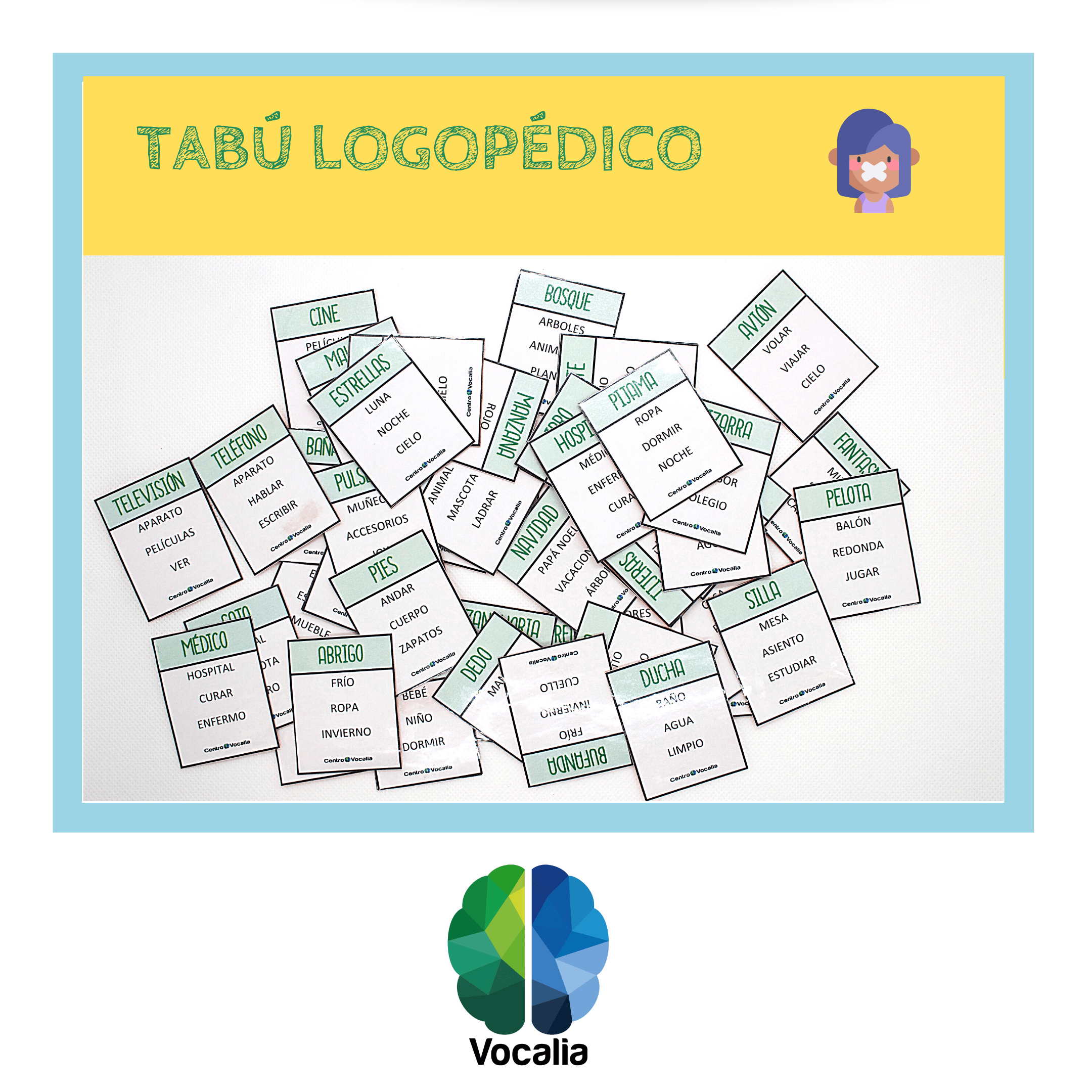 Tabú de logopedia - Centro Vocalia Logopedia